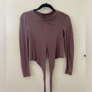 Time to restore, front tie top